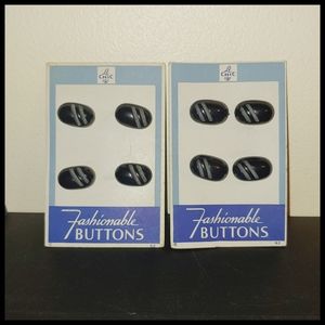 Eight Vintage Buttons